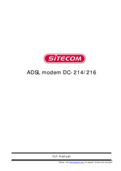 Sitecom DC-214 Manuel