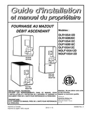 Dettson NOLF105A12D Guide D'installation Et Manuel Du Propriétaire