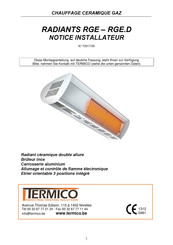 Termico RGE.D75DA Notice Installateur