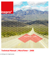 Inepro MicroTimer 2400 Manuel Technique