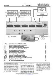 Vivanco AV Control 5 Notice D'emploi