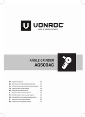 VONROC AG503AC Notice Originale