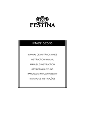 Festina IFM6S10 Manuel D'instruction