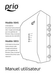 prio X845 Mode D'emploi