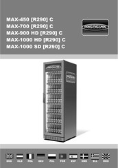 FRIGOGLASS MAX-1000 HD [R290] C Manuel D'utilisation