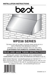 Best WPD38 Serie Guide D'installation