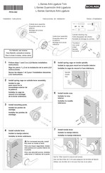 Schlage L Serie Notice D'installation