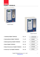 Inepro PayMatic AD2400 Manuel D'instructions