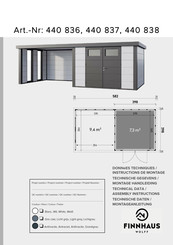finnhaus 440 838 Instructions De Montage