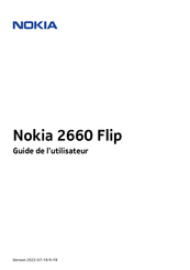Nokia 2660 Flip Guide De L'utilisateur