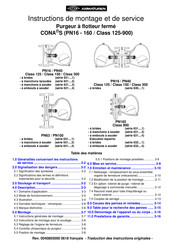 ARI ARMATUREN CONA S PN160 Instructions De Montage Et De Service