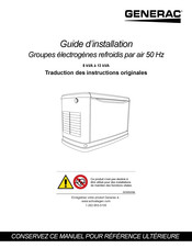 Generac G007244 Guide D'installation