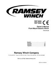 Ramsey Winch REP 8000 Guide De L'utilisateur