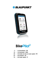 Blaupunkt BikePilot2 Guide De Mise En Route Rapide