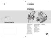 Bosch PFS 7000 Notice Originale