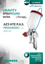 Anest Iwata Air Gunso GRAVITY SPRAYGUNS Serie Mode D'emploi