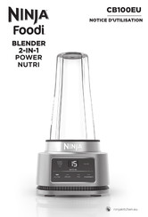 Ninja Foodi Power Nutri CB100EU Notice D'utilisation