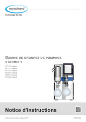 vacuubrand PC 520 select Notice D'instructions