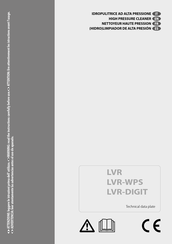 Lavorwash LVR-DIGIT Serie Instructions De Montage