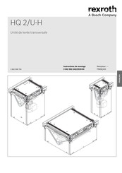 Bosch rexroth HQ 2/U-H Instructions De Montage