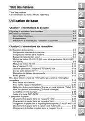 Konica Minolta 7255 Mode D'emploi