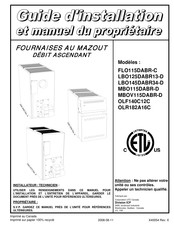 Dettson OLF140C12C Guide D'installation Et Manuel Du Propriétaire