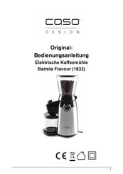 CASO DESIGN Barista Flavour Mode D'emploi