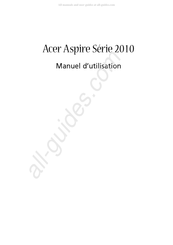 Acer Aspire 2010 Serie Manuel D'utilisation