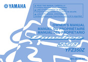Yamaha YFZ350Z Manuel Du Propriétaire