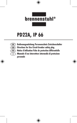brennenstuhl PD22A Notice D'utilisation