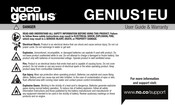 Noco Genius GENIUS1EU Guide D'utilisation Et Garantie