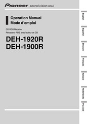 Pioneer DEH-1900R Mode D'emploi