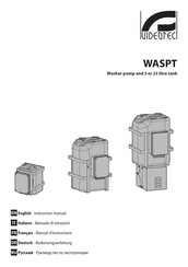 Videotec WASPT Serie Manuel D'instructions