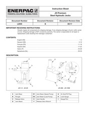 Enerpac L2009 Notice D'emploi