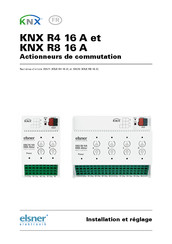 elsner elektronik KNX R8 16 A Installation Et Réglage