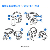 Nokia BH-213 Manuel