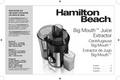 Hamilton Beach Big Mouth 67602 Mode D'emploi