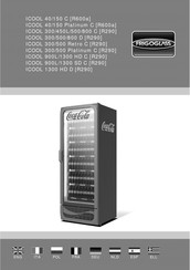 FRIGOGLASS ICOOL-500 Platinum C Manuel D'utilisation