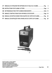 Elettro CF PLASMA 120-60 INVERTER Manuel D'instructions