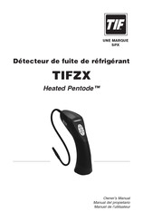 TIF Heated Pentode TIFZX Manuel De L'utilisateur