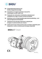 Speck pumpen BADU JET Smart Traduction Du Instruction D'utilisation Originale