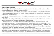 V-TAC VT-5016-5 Manuel D'instructions