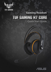 Asus TUF Gaming H7 Core Guide De Démarrage Rapide