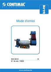 Contimac 19024 Mode D'emploi