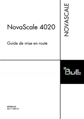 Bull NovaScale 4020 Guide De Mise En Route