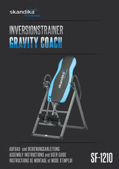 Skandika Fitness Gravity Coach SF-1210 Instructions De Montage Et Mode D'emploi