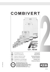 KEB COMBIVERT F5 Serie Manuel D'instructions