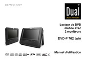 Dual DVD-P 702 twin Manuel D'utilisation
