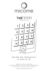 micome TMR DTMUPH-08141-FR Guide De Référence