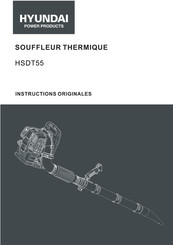 Hyundai power products HSDT55 Instructions Originales